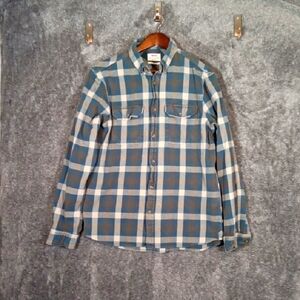 Fjallraven Skong Mens Shirt Long Sleeve Outdoors Organic Durable Size Medium